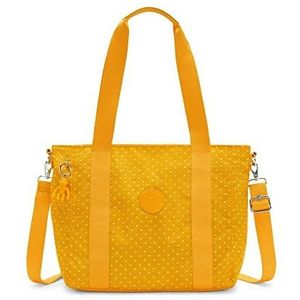 Kipling Asseni S Draagtassen, Soft Dot Yellow, eenheidsmaat, Soft Dot Yellow, Eén Maat