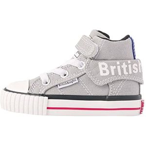 British Knights Roco sportschoen voor jongens, grijs, rood, blauw., 26 EU