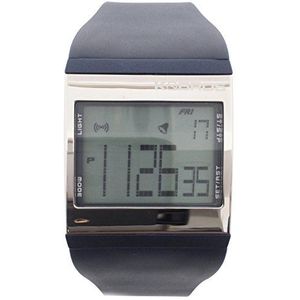 K & Bros herenhorloge digitaal met rubber 9393-3-225