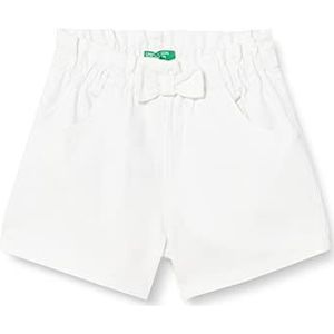 United Colors of Benetton Bermuda 4RISG900W Shorts, wit 701, 90 meisjes, wit 701, 18 Maanden