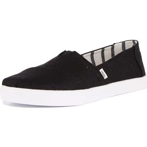 TOMS Alpargata Cupsole Sportschoenen voor dames, Zwart, 39 EU