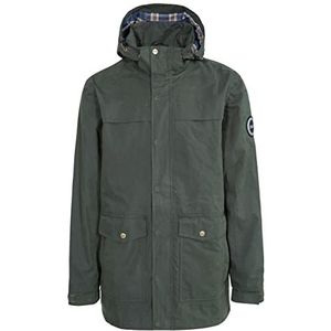 Trespass Heren Rowland waterdichte jas met afneembare capuchon