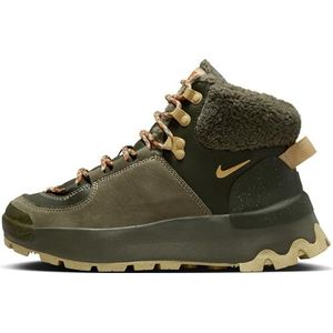 NIKE City Classic Boot PRM, hoge dames, kaki (Cargo Khaki Sesame Medium Olive), 42.5 EU