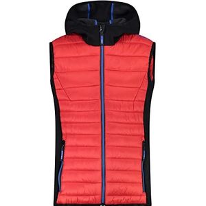 CMP Jongens ripstop-hybride vest voor kinderen met vaste capuchon VEST