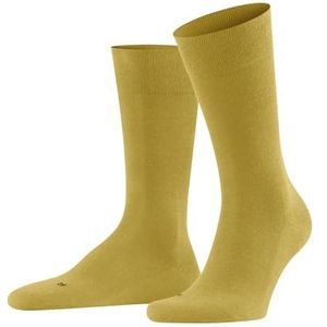 FALKE Heren Sokken Sensitive London M SO Katoen Met comfort tailleband 1 Paar, Geel (Nugget 1222) nieuw - milieuvriendelijk, 43-46