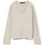 VERO MODA Dames Vmbesti Ls V-Neck Pullover Boo, berk, M