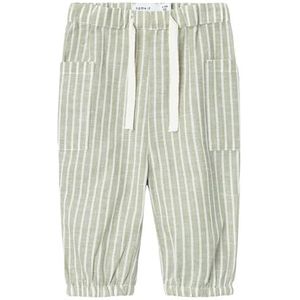 NAME IT jongensbroek regular fit, oil green, 68 cm