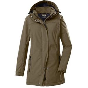 G.I.G.A. DX 43543-000 - Parka - Marron foncé - Softshell - Met Afneembare Capuchon