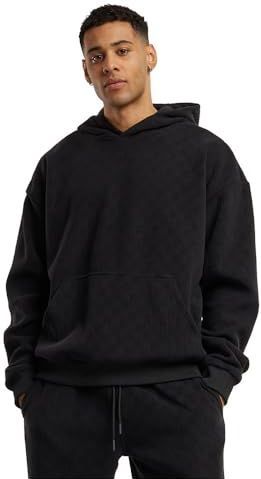 Urban Classics - Sweatshirt - Zwart - Capuchon - Losse Pasvorm