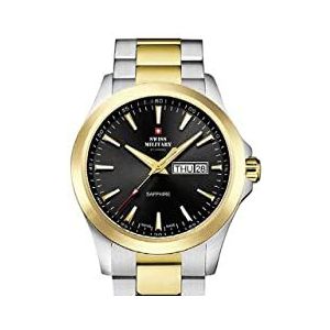 Swiss Military by Chrono heren horloges midden 29881, Meerkleurig, Armband