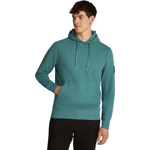 Calvin Klein Jeans Hoodies voor heren, Blauw (Noord-Atlantische Oceaan), XXS