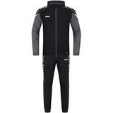 Jako - Performance - Trainingspak - Zwart - Polyester Met Capuchon