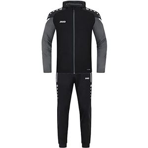 Jako - Performance - Trainingspak - Zwart - Polyester Met Capuchon