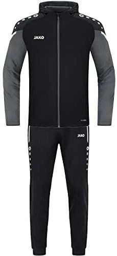 Jako - Performance - Trainingspak - Zwart - Polyester Met Capuchon