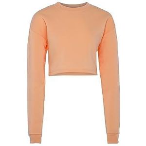 NALLY Sweatshirt voor dames, perzik, L