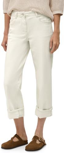 Cecil - Straight Jeans - Light Beige - Five-Pocketsstijl