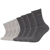 Camano - Sportsokken - Grijs - Verpakking van 8 stuks