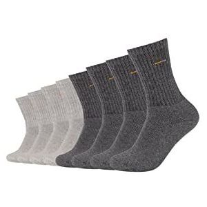 Camano - Sportsokken - Grijs - Verpakking van 8 stuks