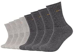 Camano - Sportsokken - Grijs - Verpakking van 8 stuks