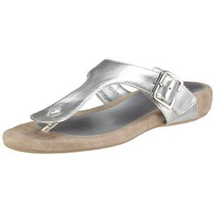 Jana 8/8/27220/24, damesklompen en slippers, Zilver Silver941, 36 EU Breed