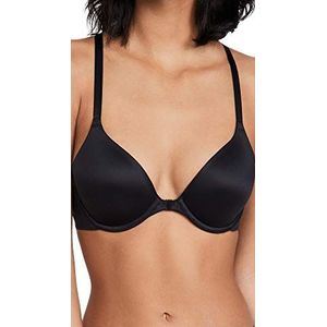 b.tempt'd Women's Future Foundation Front Close Racerback T-Shirt Bra, Night, 34B