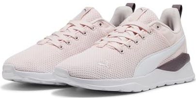 PUMA Anzarun Lite-sneaker voor dames, Jasmijn Bloem PUMA Witte Pruim Jam, 44 EU