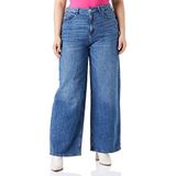 Vila Vifreya Jaf Hw Noos Jeans voor dames, Medium Blue Denim/Detail: wash Mbd011, 42W x 32L