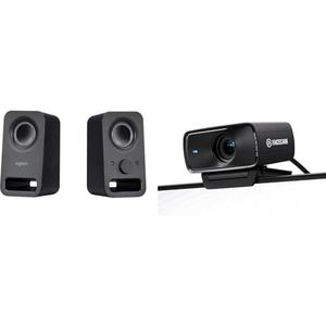 Logitech® Z150 Multimedia Speakers & Elgato Facecam MK.2 – Premium Full