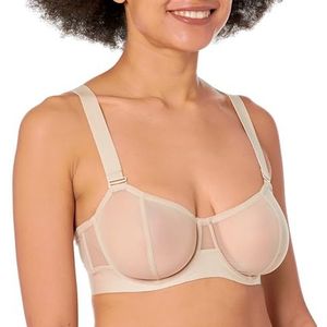 DKNY Women's Sheers Convertible Strapless Bra, Cashmere