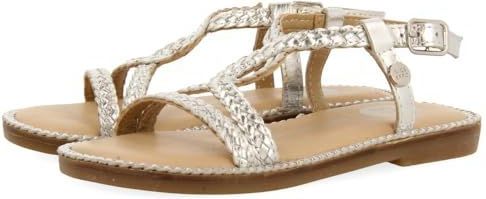 Gioseppo Viroqua - Sandalen - Gevlochten Details - Metallic Accenten - Leren