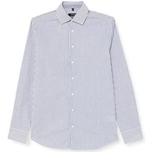 Seidensticker Zakelijk overhemd voor heren, meerkleurig (blauw 19), 40 NL
