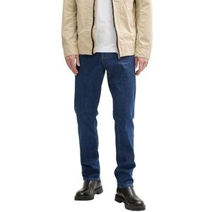 TOM TAILOR TTJOSH Regular Slim Jeans voor heren, 10120 - Used Dark Stone Blue Denim, 30W / 36L