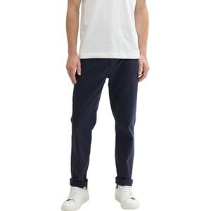 TOM TAILOR Herenbroek, 36526 - Dark Navy Dobby, 36W x 36L