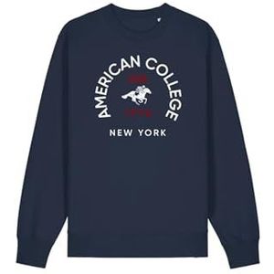 AMERICAN COLLEGE USA Joggingset voor heren, marineblauw, maat XXL, casual, Blauw, XXL