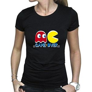 ABYstyle - PAC-MAN - T-shirt - ""Game Over"" - vrouwen - zwart (L)