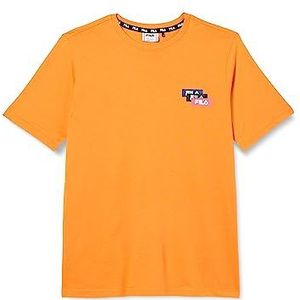 FILA Jongens BIALA PODLASKA Graphic T-shirt, Celosia Orange, 170/176, Celosia Oranje, 170/176 cm