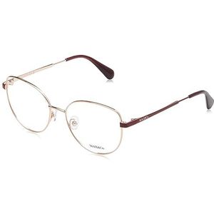 MAX &CO MO5064 bril, glanzend roségoud, 54/17/140 voor dames, Glanzend rosé-goud
