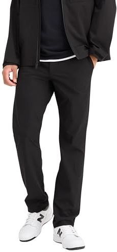 DOCKERS - Go Airweave Chino Slim - Chino Broek - Zwart - Materiaal: Airweave