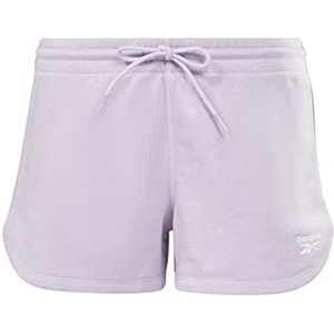 Reebok Dames Franse Terry Shorts, paarse Oase, XL, Paarse Oase, XL