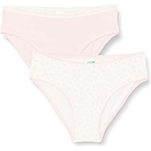 United Colors of Benetton Ondergoed voor meisjes en tieners, lichtroze fantasie 77f, XXS