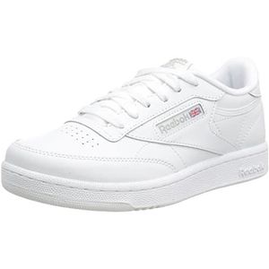 Reebok Club C Sneakers voor kinderen, uniseks, wit/grijs (White Sheer Grey Int), 38.5 EU