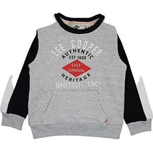 Lee Cooper Sweatshirt voor jongens, Grijs, 12 Jaren