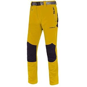 Trangoworld Bamboe Dv Pants lang, unisex kinderen, mosterdgeel/zwart blauw, 06