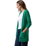 Cecil - Open Vest - Groen - Dames - Lange Mouwen - Zachte Fijn Gebreide Kwaliteit