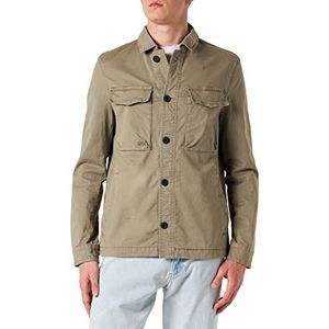 camel active Heren Indoorjas Regular Fit, Kaki, 48