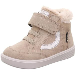 Superfit Mädchen SUPIES leicht gefütterte Gore-Tex Sneaker, BEIGE/SILBER 4000