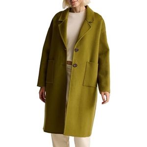 United Colors of Benetton - Mantel - Groen - Wolmix