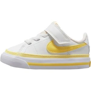 Nike Court Legacy (TDV), sneakers, Summit White/Opti Yellow-White, 21 EU, Summit White Opti Geel Wit, 21 EU
