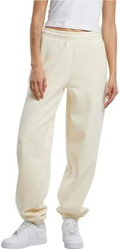 Build Your Brand - Fluffy Joggingbroek - Witzand - Dames - Losse Pasvorm