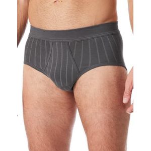 Schiesser Sportslip voor heren met interlock slip, Antraciet_181835, 10